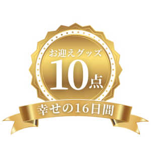 お迎えグッズ10点 幸せの16日間